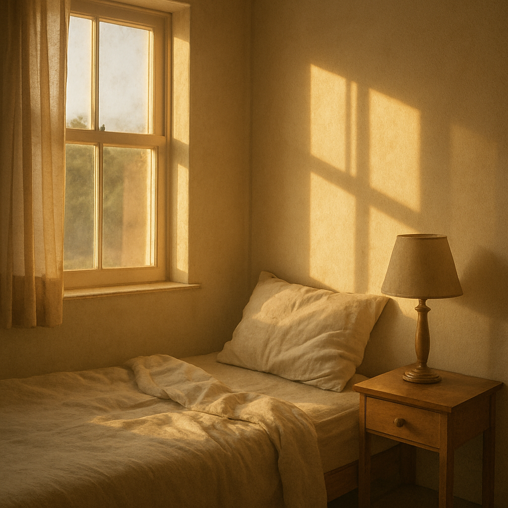 Sunlight through window