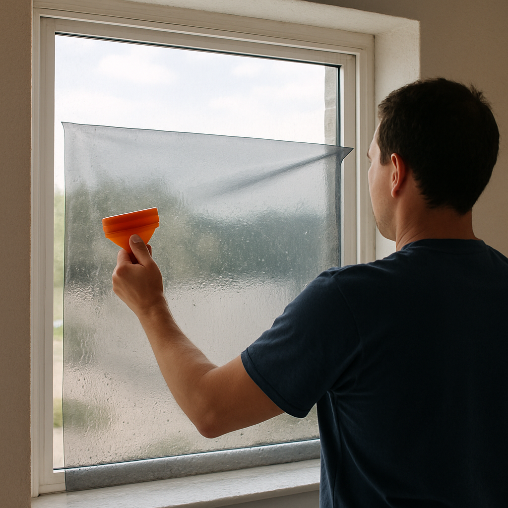 Window film installation